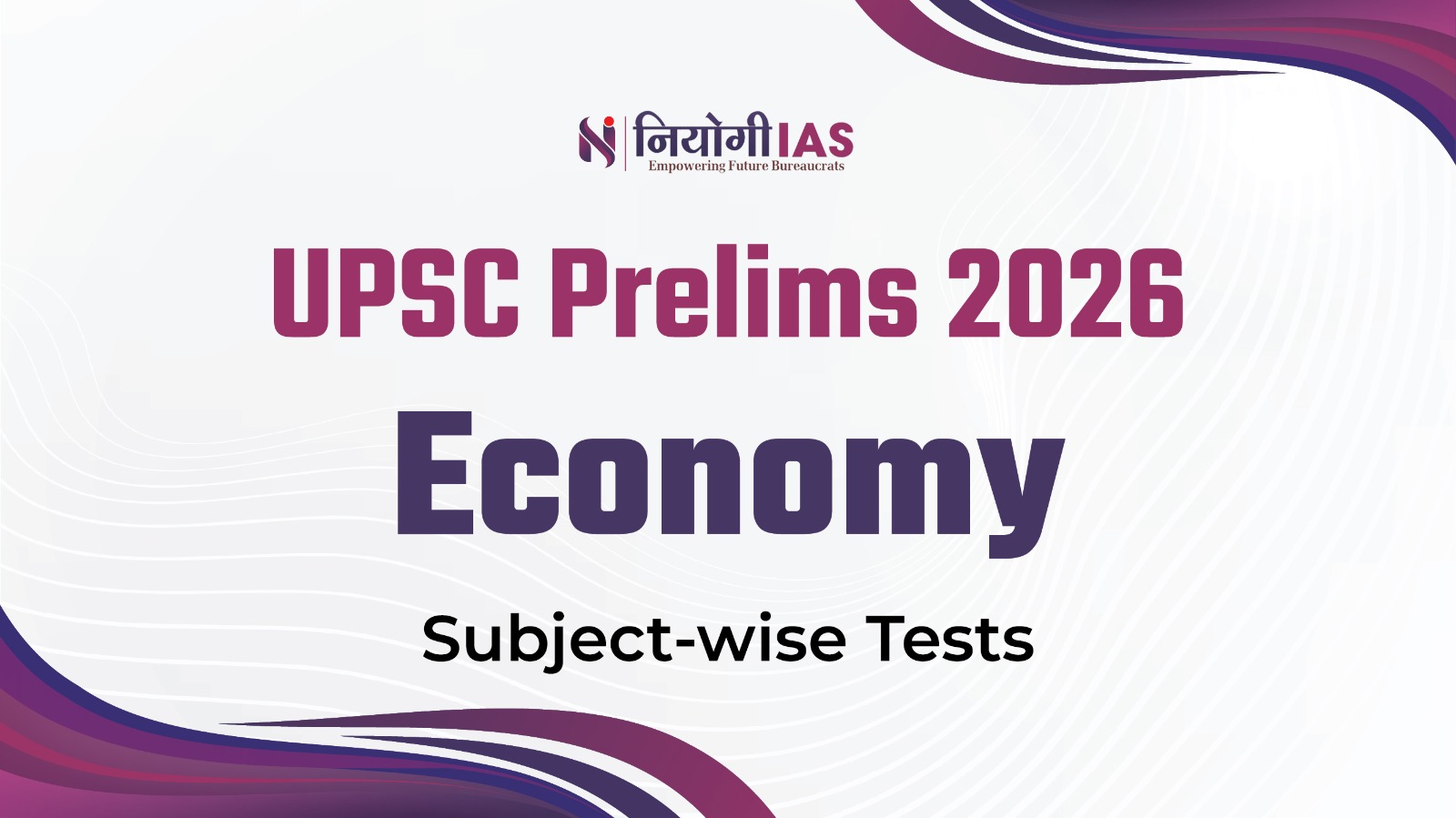 UPSC Prelims 2026 Economy
