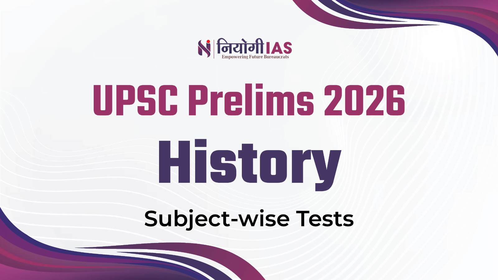 UPSC Prelims 2026 History