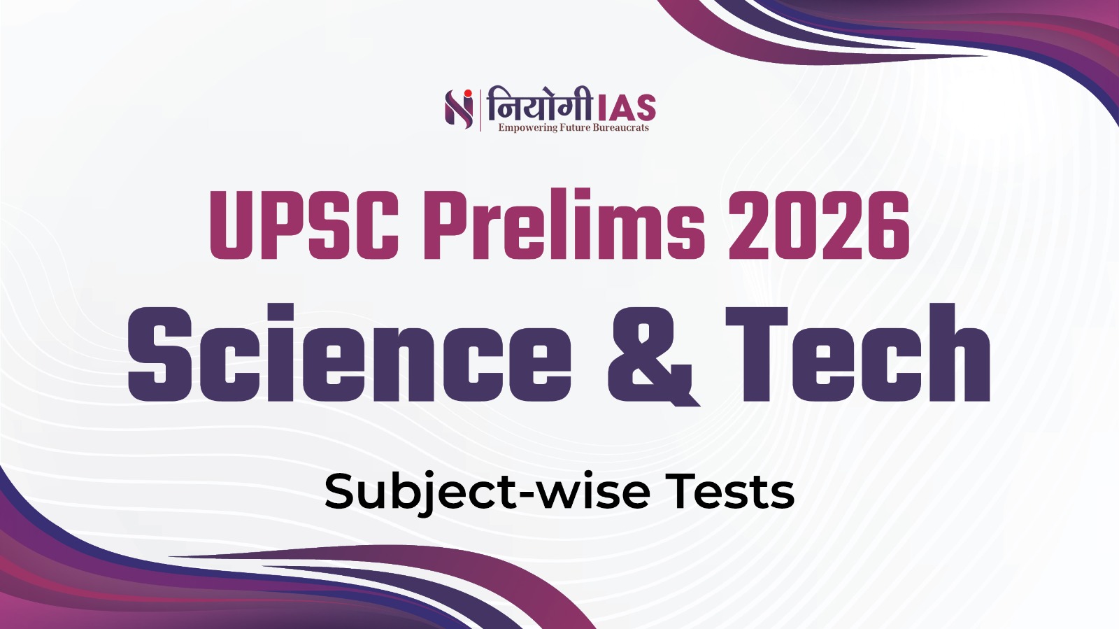 UPSC Prelims 2026 Science & Tech
